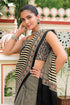 Vasthrlay Fashion Stripes Printed Ethnic Wear