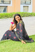 Vasthrlay Fashion Jacquard Geomatric Peach Ethnic Wear