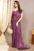 Vasthrlay Fashion Chiffon Turquoise Ethnic Wear