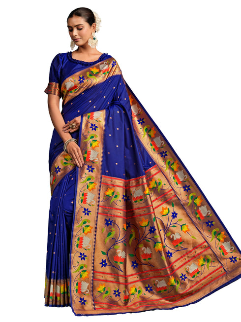 Vasthrlay Paithani Woven Saree