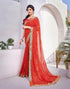 Vasthrlay Georgette Printed Jacquard Material Ethnic Wear