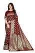VasthrlayWomen's Maroon Kanchipuram Saree