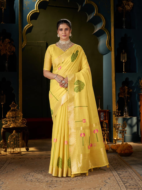 Vasthrlay Cotton Wedding Saree