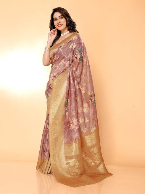 VasthrlayBarbari Jacquard Unstitched Grey Free Ethnic Wear