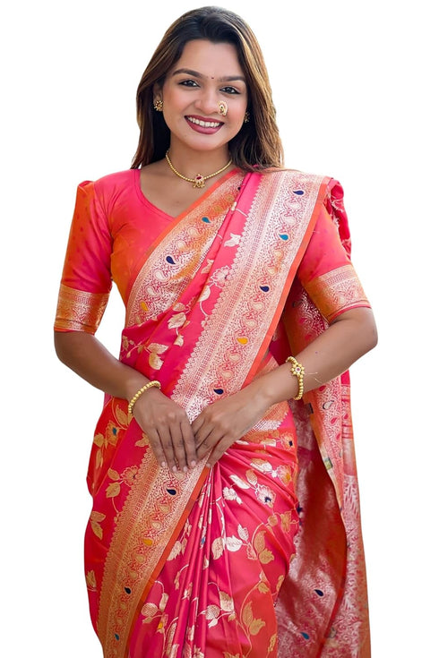 Vasthrlay Kanjivaram Handloom Golden Ethnic Wear