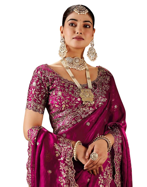 Vasthrlay Embroidered Traditional Embellished Applique Bollywood