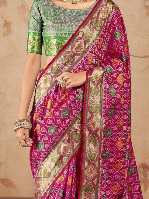 Vasthrlay Patola Wedding Saree