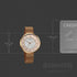 Sonata Modern Edit Quartz Analog Rose Gold Mother Of Pearl Dial Stainless Steel Strap Watch For Women