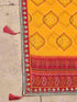 Vasthrlay Georgette Embroidery Unstitched Red Saree