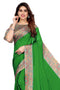Vasthrlay Fashion Chiffon Dusty Turquoise Ethnic Wear