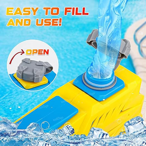 Zest 4 Toyz Holi Pichkari Water Gun for Kids Double Nozzle Water Guns
