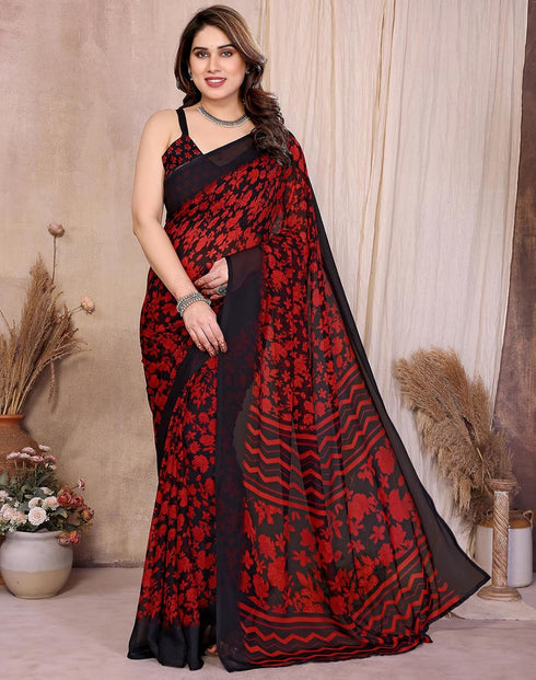 Vasthrlay Georgette Traditional Ethinic Az Ys Vaidika Ethnic Wear