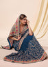 Vasthrlay Vichitra Embroidery Pink Ethnic Wear