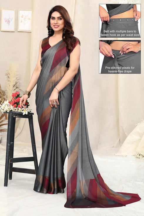 Vasthrlay Fashion Chiffon Printed Ethnic Wear