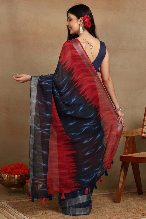Vasthrlay Fashion Cotton Printed Dusty Ethnic Wear