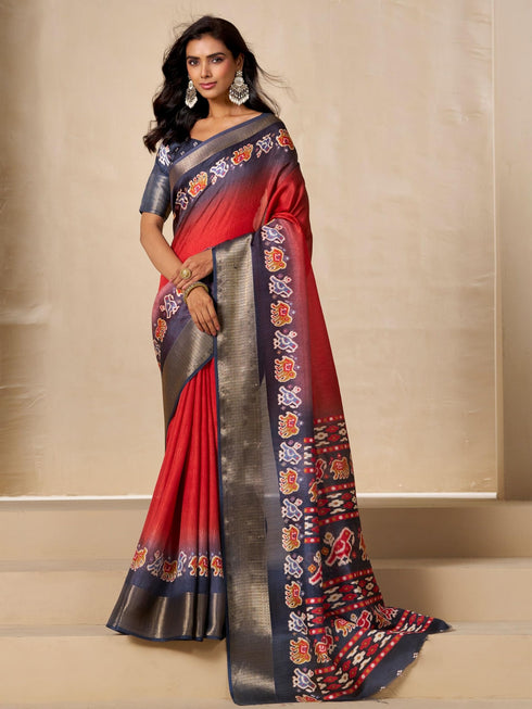 Vasthrlay Cotton Border Saree