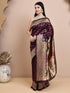 Vasthrlay Kanjeevaram Silk Paithani Rani Free Ethnic Wear
