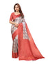 Vasthrlay Kanjivaram Unstitched Saree