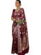 Vsathrlay Saree Kanjivaram Silk Pari Red