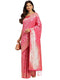 Vasthrlay Jacquard Traditional Unstitched Pink Ethnic Wear