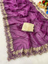 Vasthrlay Georgette Embroidery Saree