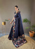 Vasthrlay Women's Paithani Ethnic Unstitched Saree