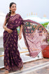 Vasthrlay Fashion Georgette Geometric Printed Ethnic Wear