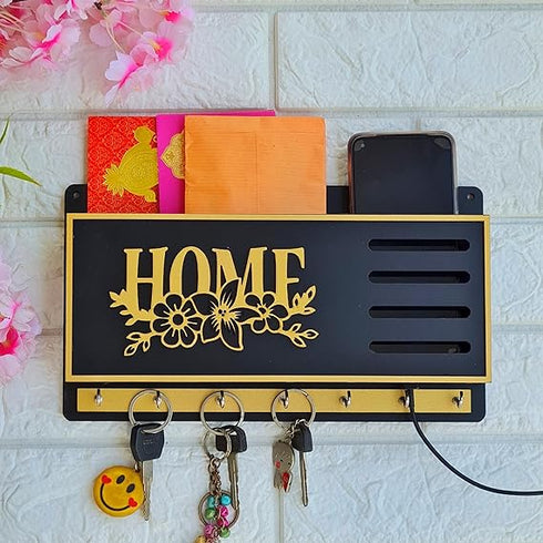 D Unique Home Decor Attractive Premium Wooden Key Holder
