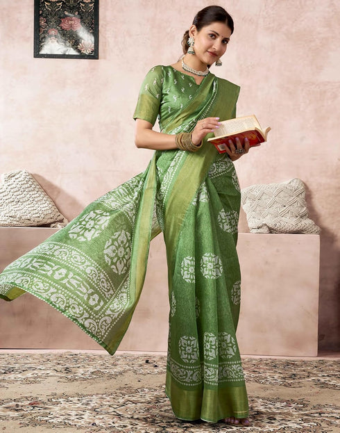 Vasthrlay Womens Cotton Blouse Teal Saree