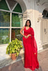 Vasthrlay Silver Unstitched Saree