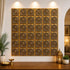 SATYAM KRAFT Ganpati Bappa Backdrop | janmashtami Decor | Wall Panels (9 pcs set)