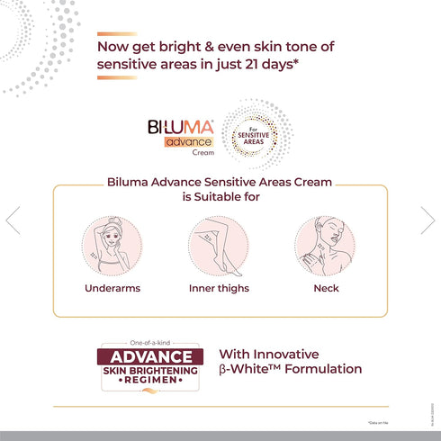 Bi-luma Advance Sensitive areas brightening cream