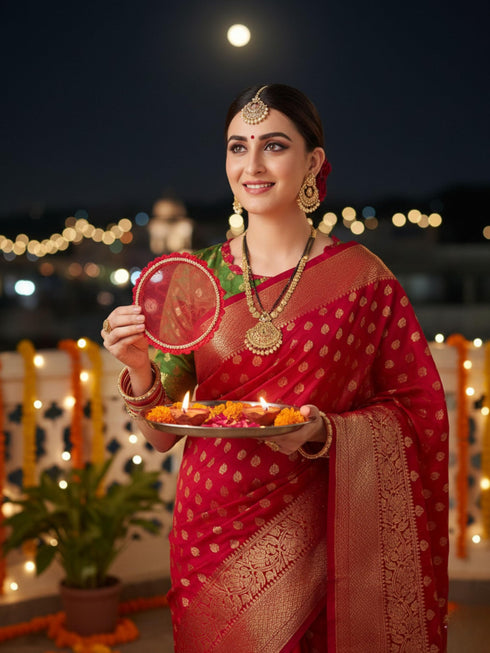 Vasthrlay Banarasi Saree