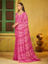 Vasthrlay Georgette Unstitched Saree