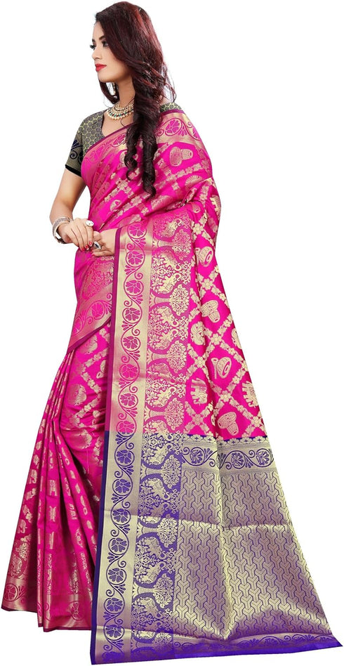 Vasthrlay Banarasi Unstiched Ethnic Wear