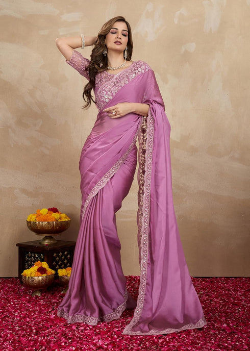 Vasthrlay Embroidered Unstitched Designer Ethnic Wear