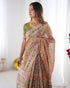 Vasthrlay Handloom Geometric Tassels Saree