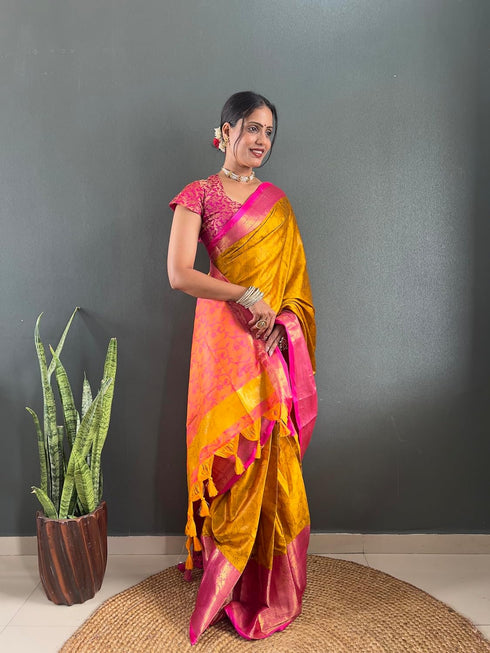 Vasthrlay Kanjivaram Blouse Traditional Pistablue