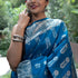 Vasthrlay Silver Banarasi Saree