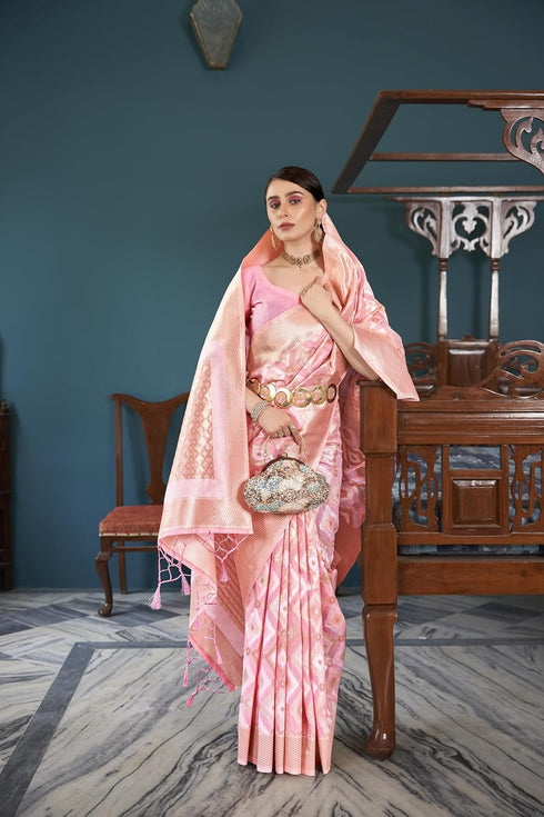 Vasthrlay Intricate Beautiful Embroidery Unstitched Saree