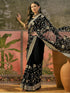 Vasthrlay Georgette Printed Dark Saree