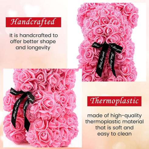 Rose Teddy Bear on Every Flower Bear