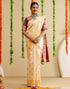 Vasthrlay Banarasi Unstitched Pink Saree