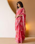 Vasthrlay Womens Printed Minute Green Saree