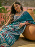 Vasthrlay Printed Yellow Saree