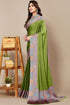 Vasthrlay Fashion Chiffon Dusty Turquoise Ethnic Wear