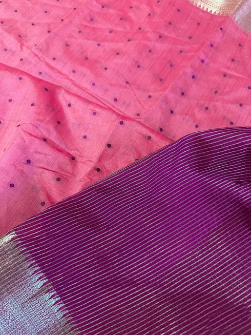 Vasthrlay Tussar Saree Butties