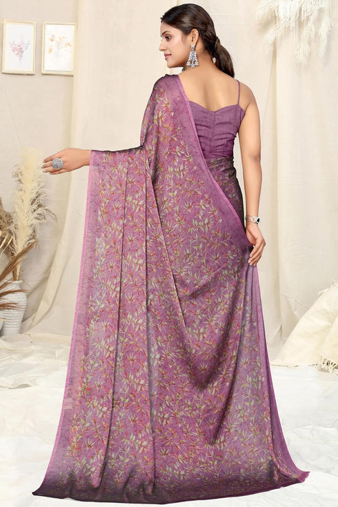 Vasthrlay Fashion Chiffon Printed Ethnic Wear