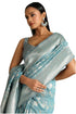 Vasthrlay Turquoise Tussar Design