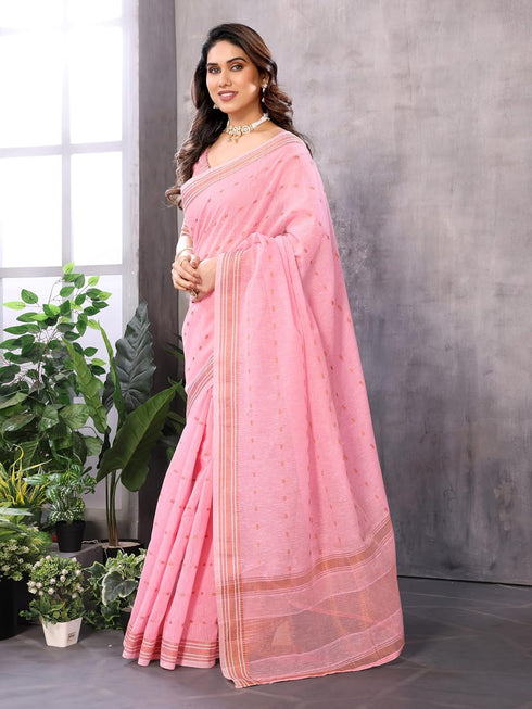 VasthrlayBoarder Unstitched Orange Free Ethnic Wear